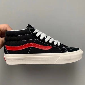 【vans黑红中帮】vans黑红中帮品牌,价格 - 阿里巴巴
