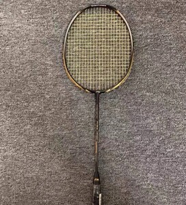 【闲置出售】李宁n9二代黑金高定羽毛球拍同款单拍全碳素超轻4