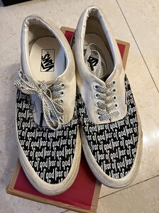 vans万斯fog联名款男子帆布滑板鞋运动鞋43码