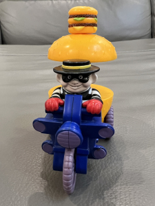 麦当劳绝版玩具 开心乐园餐 汉堡车汉堡神偷