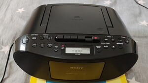 索尼面包机 磁带机 9成新 三合一 索尼cfd-s50  s