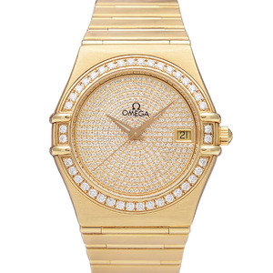 5新]欧米茄星座满钻后镶钻满天星自动机械男表35.5mm