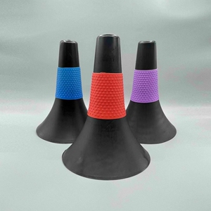 篮球加强把锥标志桶障碍物突破训练辅助器材喇叭筒路障雪糕筒锥型