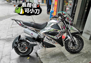 二手电摩小猴子m3电摩电动车,电镀银色猴子自用车 急售!,三