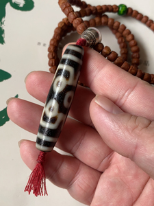 108百香籽,7眼天珠,加配饰,800出