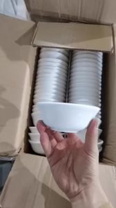 潮州陶瓷餐具，一级4.5白万豪碗现库存5000个便宜处理，全
