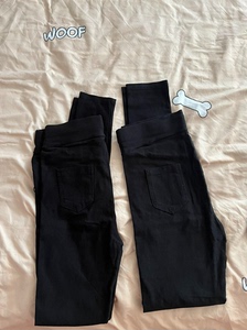 两条新的黑色裤子，夏天款料子很薄，25出