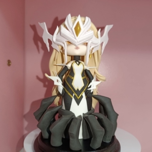 英雄联盟魔女丽桑卓手办q版粘土定制手办,接定制欢迎问价.