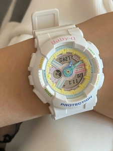 卡西欧白金手表ga—110马卡龙冰淇淋手表,盒子吊牌都在,成