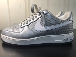 耐克 nike 空军一号 af1 棒球 银色 44码