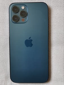 苹果12promax海蓝色256g,带ac77意外保险 保修到