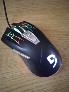 xuzhou陈晓淘宝二手富勒g91s光磁鼠标usb接口rgb灯光游戏鼠标0人