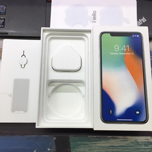 原装港版苹果x 256g 原装手机盒子