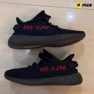 yeezy 350v2 红黑2020款,脚感界的天花板,照片