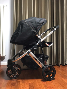婴儿车momiko高景观婴儿车(实物拍摄 新旧如图)带减震