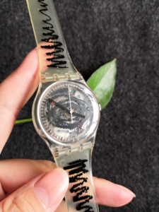 正品swatch斯沃琪绝版老款透视手表 斯沃琪手表,绝对正品