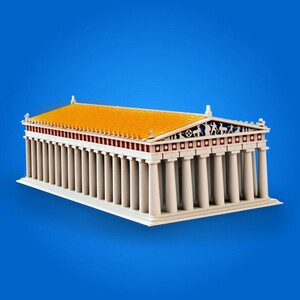 希腊帕台农神庙模型手办3d打印