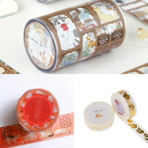 000人付款淘宝【全新】故宫淘宝博物院文创和纸胶带双色云鹤纹&祥云纹