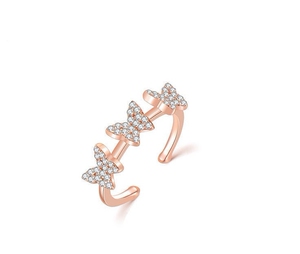 瑷嘉莎agatha 莫奈花园开口戒指