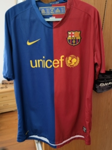 (出售)08/09赛季 0809巴萨巴塞罗那 主场球迷版球衣