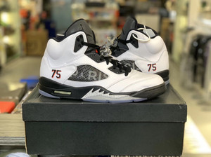 aj5 paris 白色 大 巴黎 亲友限定 psg 44码