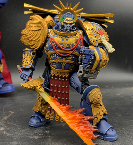 暗源1/18战锤星际战士基因原体基利曼改装套件涂装成品