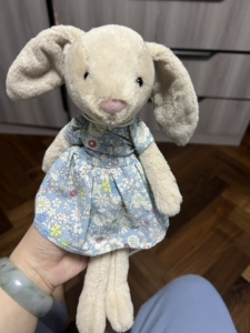 全新带吊牌 jellycat 花裙子洛蒂小兔～超级超级好看