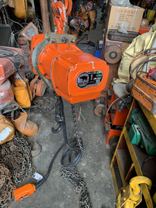 1吨台湾黑熊电动葫芦,电源380伏 带超载离合保护,铁链长度