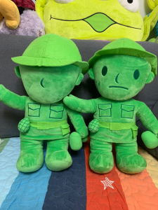 玩具总动员绿兵毛绒公仔