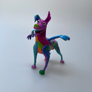 00橘子君0淘宝散货 寻梦玩偶环游记  但丁狗狗 丹特丹丹长舌狗公仔