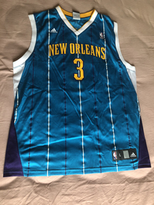 阿迪达斯adidas 克里斯保罗 nba黄蜂3号球迷版球衣