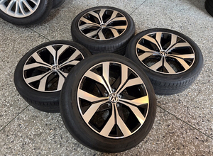 18寸迈腾花瓣轮毂带胎一套 原厂原车原装正品拆车件钢圈