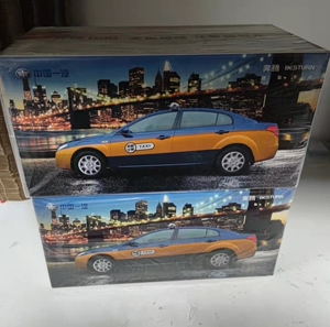 汽车模型,一汽奔腾出租车车模!1/18,全新原包未拆封,一台