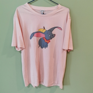 罗意威 loewe 女装纯棉t恤小飞象 m码