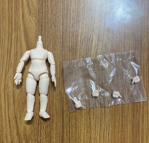 正版散货 粘土人素体p9非ob11gsc 白肌 可动人形模4