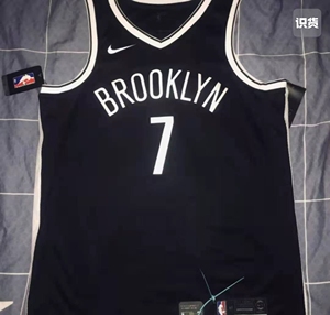 耐克nba林书豪7号球衣 布鲁克林篮网 经典黑色篮网主场 n