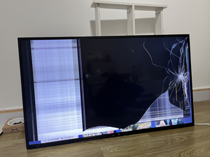 小米4c 43寸 网络电视屏幕被摔坏了 卖给懂行的人 使用不