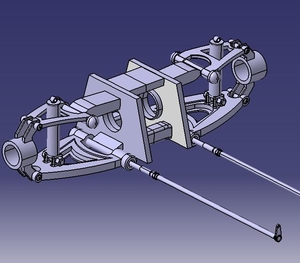 -汽车扭杆弹簧式悬架系统设计-轿车扭杆弹簧式悬架设计方案 设
