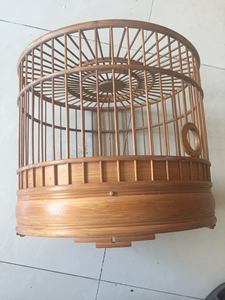 000人付款淘宝百灵手笼一对,新笼子就用了一次,搁置了十多年了,一个