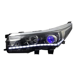 适用于14-17卡罗拉大灯总成升级改装LED双光透镜，海拉五