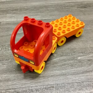 正品 乐高 得宝 大颗粒 卡车 小卡车 小拖车 小拉车
