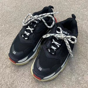 balenciaga 巴黎世家老爹鞋triples 黑红 3