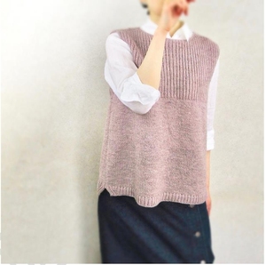 悠然 女士背心图解 毛衣棒针编织图解,非成品非实物.拍下请留