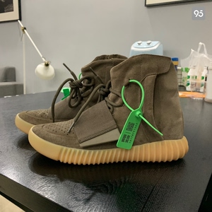 39码 yeezy750 深棕色 鞋盒收纳袋都在 保真可走验