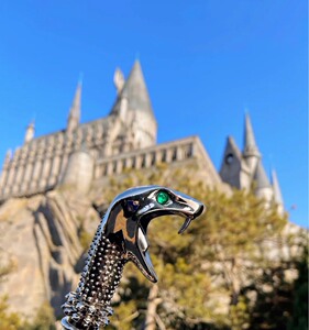 北京环球影城正版卢修斯蛇杖蛇头权杖卢修斯魔杖组合手杖3人付款1250