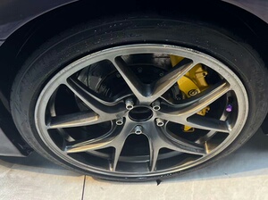 锐志19寸bbs款式旋压轮毂,前后配,孔距114.3,前8.