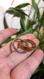 000人付款淘宝ck双环戒指,calvinklein银色戒指冯纯情95.000人付款