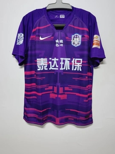000人付款淘宝中超球衣天津津门虎训练服赛前热身队服泰达无袖教练员