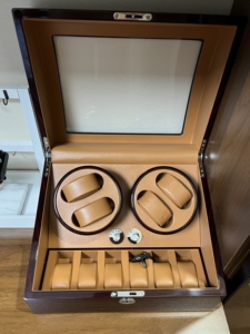 米兰茜摇表器机械表自摆器转表器手表收纳盒摇摆器转动放置器家用