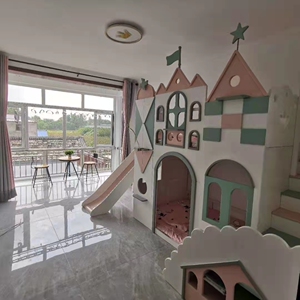 华日家具,儿童系列洛克巴洛公主床,基本全新,没怎么用过,度假